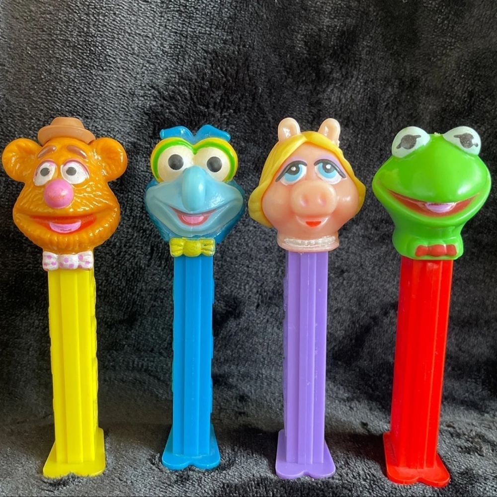 PEZ Muppet Babies Dispensers Lot Of 4